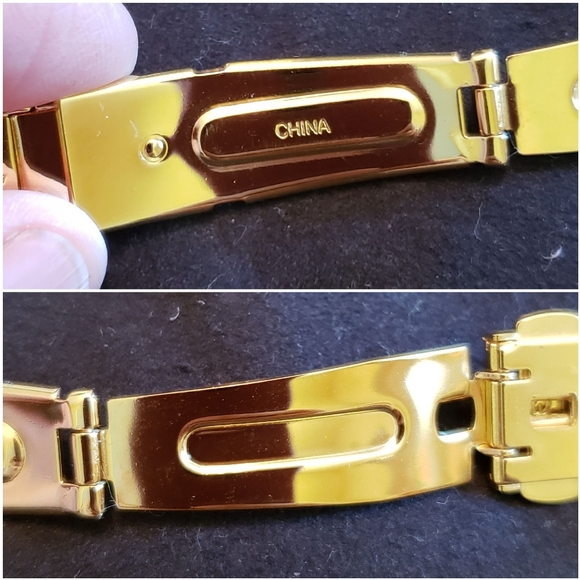 Elgin wrist watch (EG354), rare Japanese model, diamonds, gold tone, NWT - Picture 15 of 17